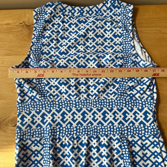 J MCLAUGHLIN LOLA DRESS M AUDIN GEO SHEATH OFFICE SUMMER CHIC FEMININE TIMELESS - Picture 7 of 12